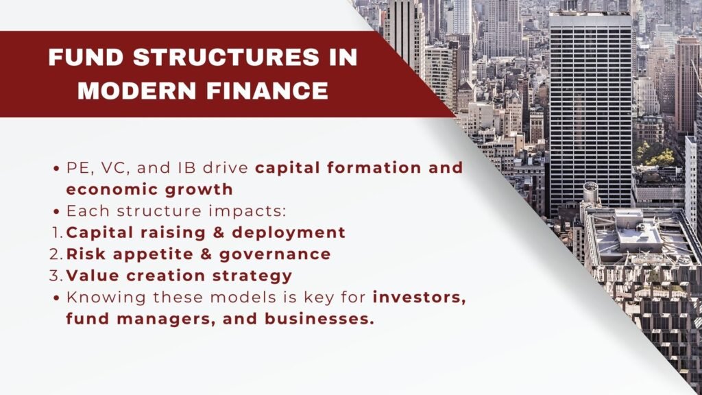 Comparison of PE VC and IB Fund Structure for Beginners