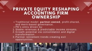 How Private Equity is Reshaping Accounting Firm Ownership